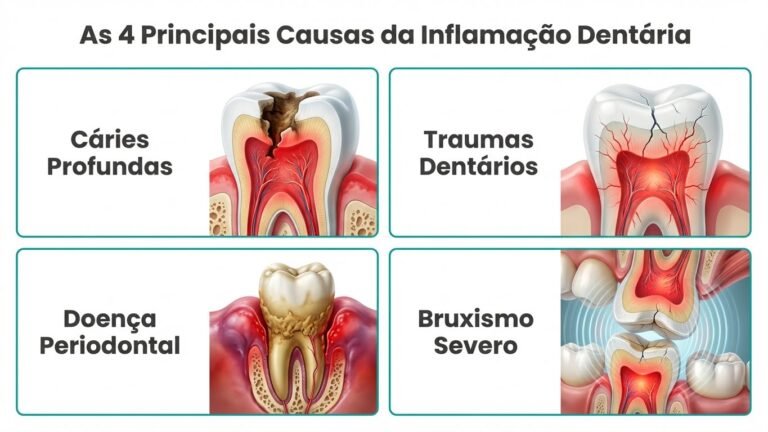 Dente Inflamado: 7 Sinais de Alerta + Tratamentos Eficazes para Acabar ...