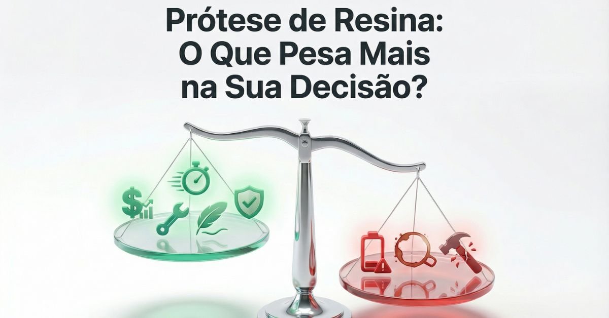 Prótese de resina vantagens e desvantagens