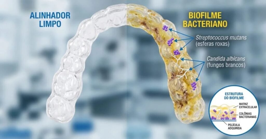 Como limpar o invisalign
