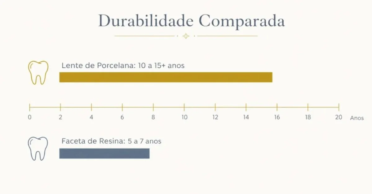 Quanto tempo dura uma lente de contato dental