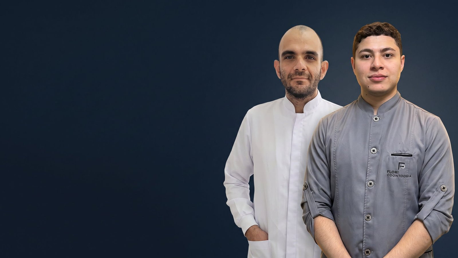 Dr. Lucas Machado e Dr. Caio Laporta, endodontistas da Flori Odontologia