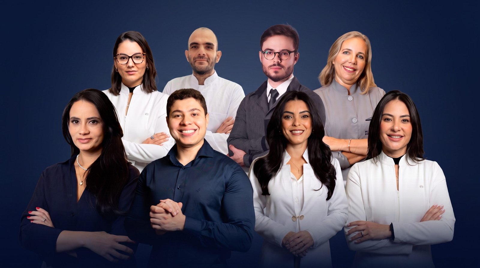 Slide 2 — Equipe de Especialistas